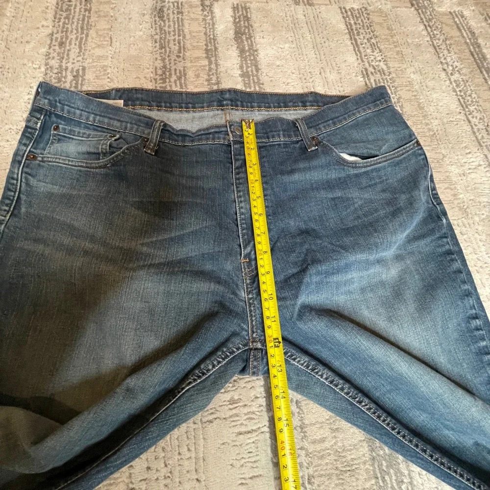 Levi's 541 Mens Athletic Blue Light Wash Denim Jean Size Big Tall  W44‎ L32